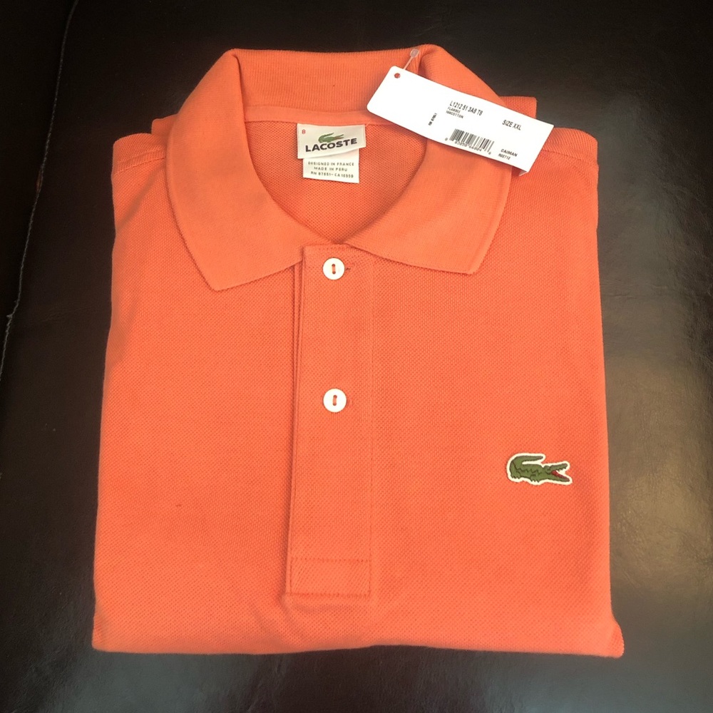 Lacoste Men’s Polo Shirt- XXL